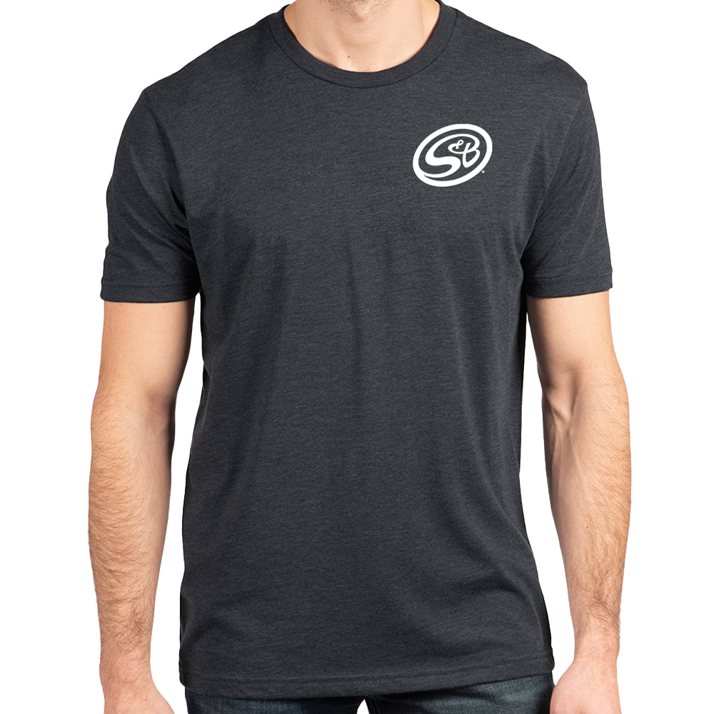 S&amp;B Shop Shirt - Black/White - AM0555-00-S