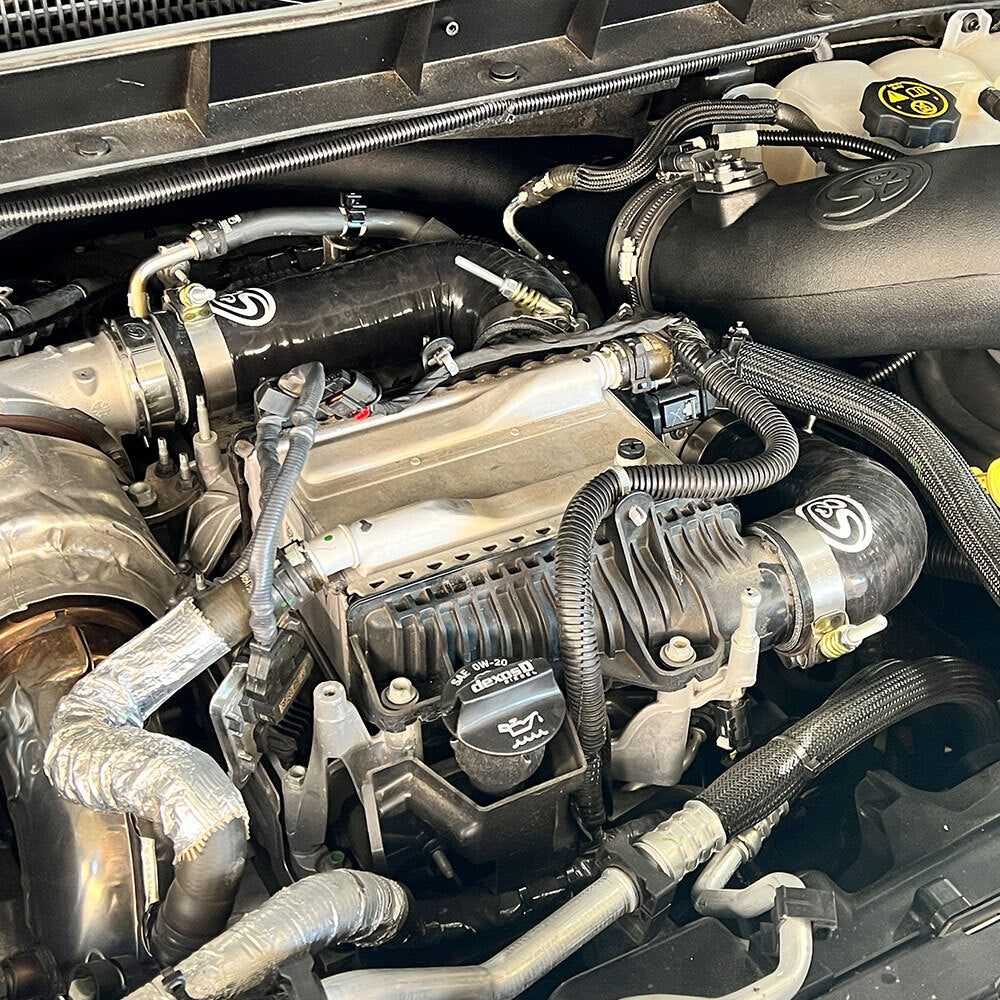 S&amp;B Cold Side Intercooler Pipe for Silverado, Sierra 1500 / Tahoe, Yukon, Suburban, Escalade Duramax 3.0 - 83-1002