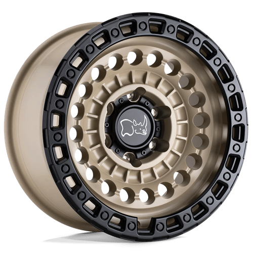 Black Rhino Hard Alloys Sentinel 20X9.5 8X165.1 -18MM Desert Sand W/ Black Ring