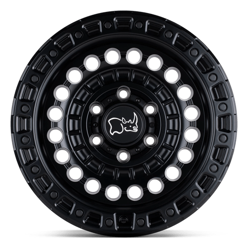 Black Rhino Hard Alloys Sentinel 17X8.5 6X139.7 -10MM Matte Black
