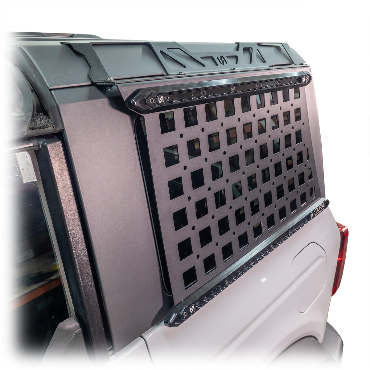 Turn Offroad 2021+ Ford Bronco 4dr Side Molle Panels for OE Hard Top - EA10-M4 for 2021-2026 Ford Bronco - detail view