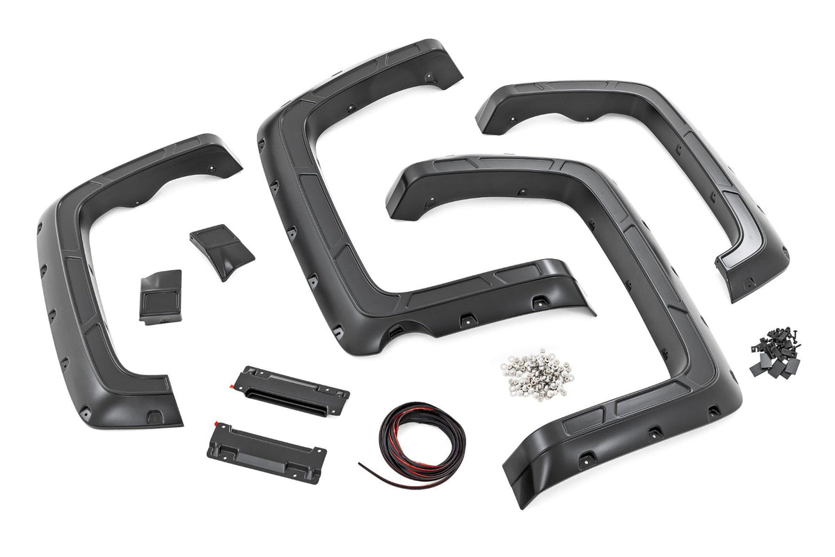 Fender Flares | Defender | 5&#39;9&quot; Bed | Chevy Silverado 1500 2WD/4WD (14-18 &amp; Classic)