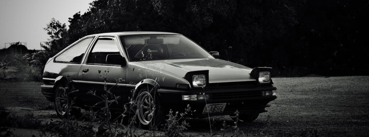 Silicone Radiator Hoses for AE86 Corolla