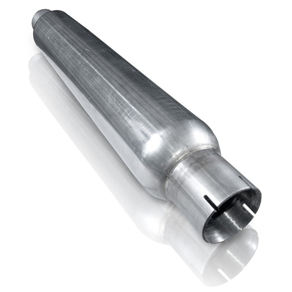Stainless Works - Smooth Tube Muffler Stainless Steel - ST3243