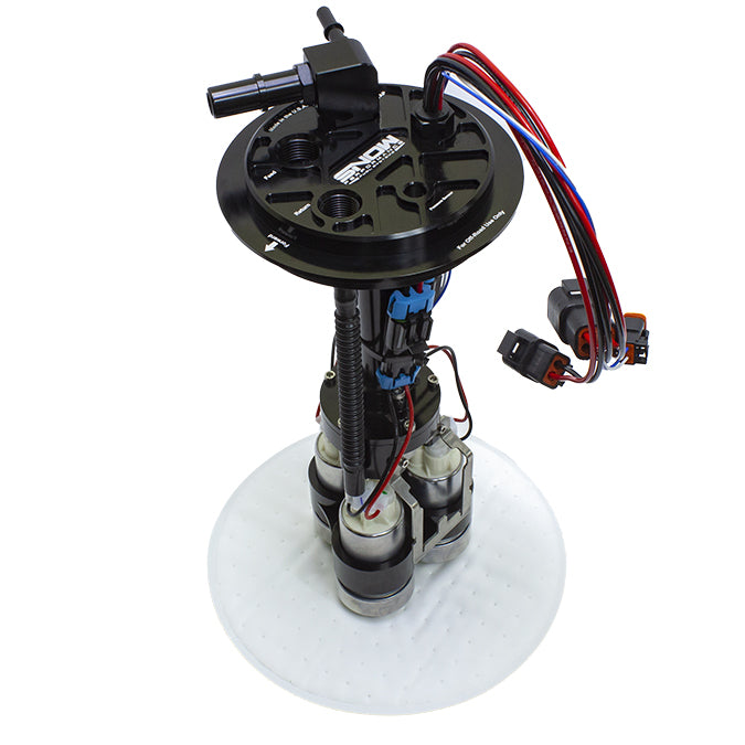 Snow 05-19 GM Half Ton Truck Fuel Hat - Triple Pump - Race - SNF-52700R