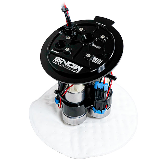 Snow Performance 2005+ Dodge Charger / 2005+ Dodge Challenger Race Fuel Hat - Dual Pump - SNF-52410R