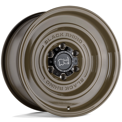 Black Rhino Hard Alloys Solid 17X9.5 5X127 -18MM Gloss Alligator Green