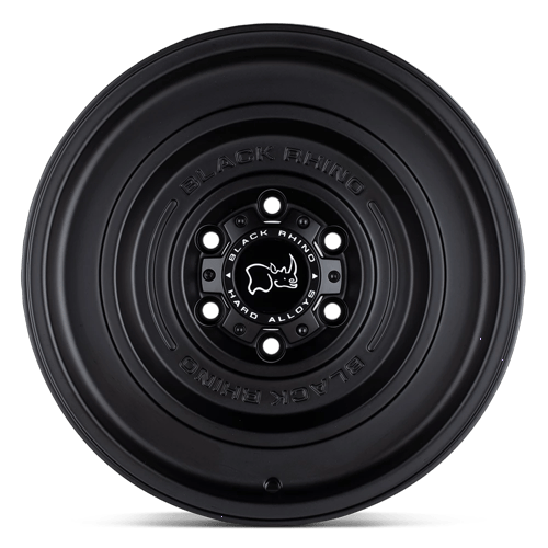 Black Rhino Hard Alloys Solid 17X9.5 5X127 -18MM Matte Black