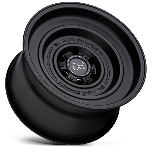 Black Rhino Hard Alloys Solid 17X9.5 6X139.7 -12MM Matte Black