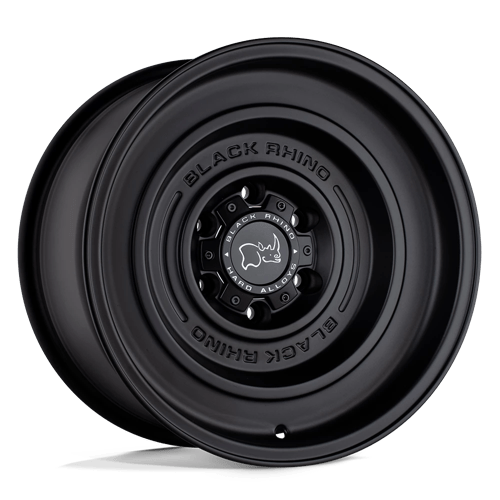 Black Rhino Hard Alloys Solid 17X9.5 6X139.7 -12MM Matte Black