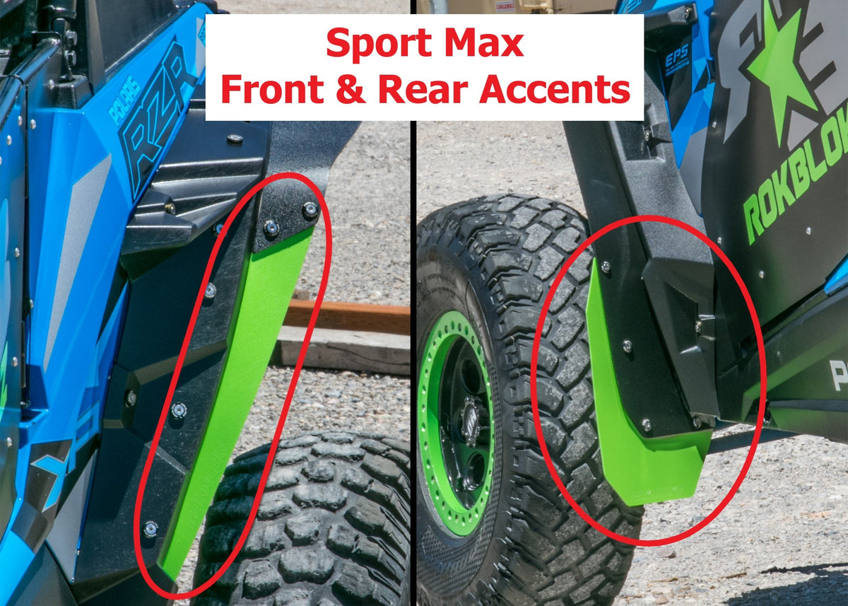 RokBlokz Polaris RZR XPT, XP1000 2014-2022 Replacement Flaps
