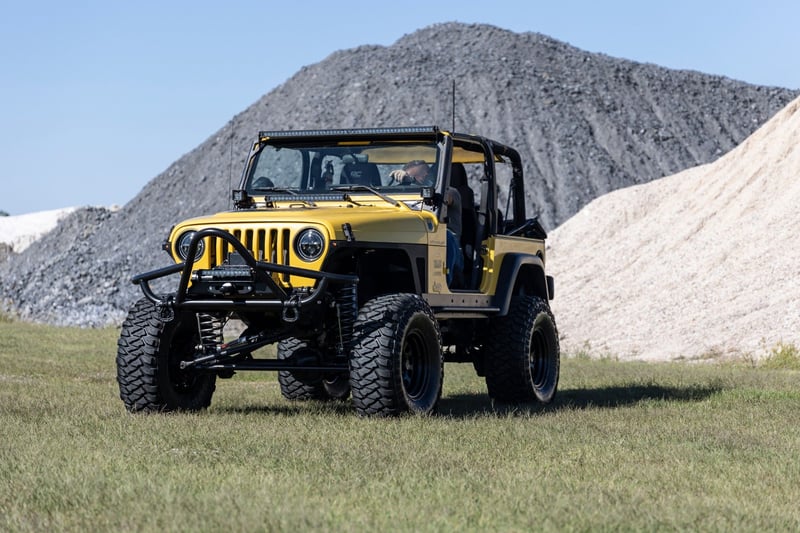 Rough Country - Steel Wheel/Black/17x9/8x6.5/5.10 Bore/-12mm - RC51-7865