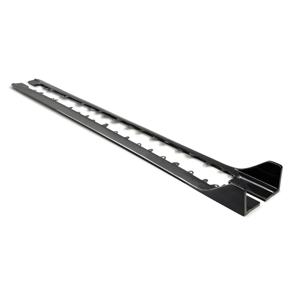 Seibon 21-22 Lexus IS MB-Style Carbon Fiber Side Skirts - SS21LXIS350-MB