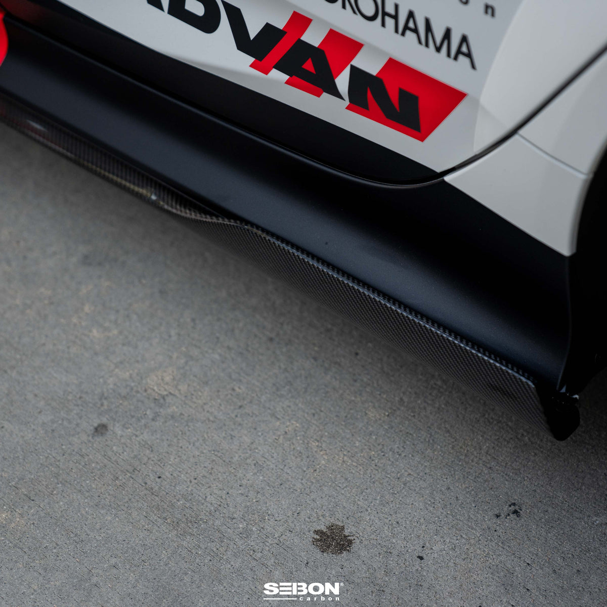 Seibon 24-25 Acura Integra Type-S MB-Style Carbon Fiber Side Skirts - SS24ACINS-MB