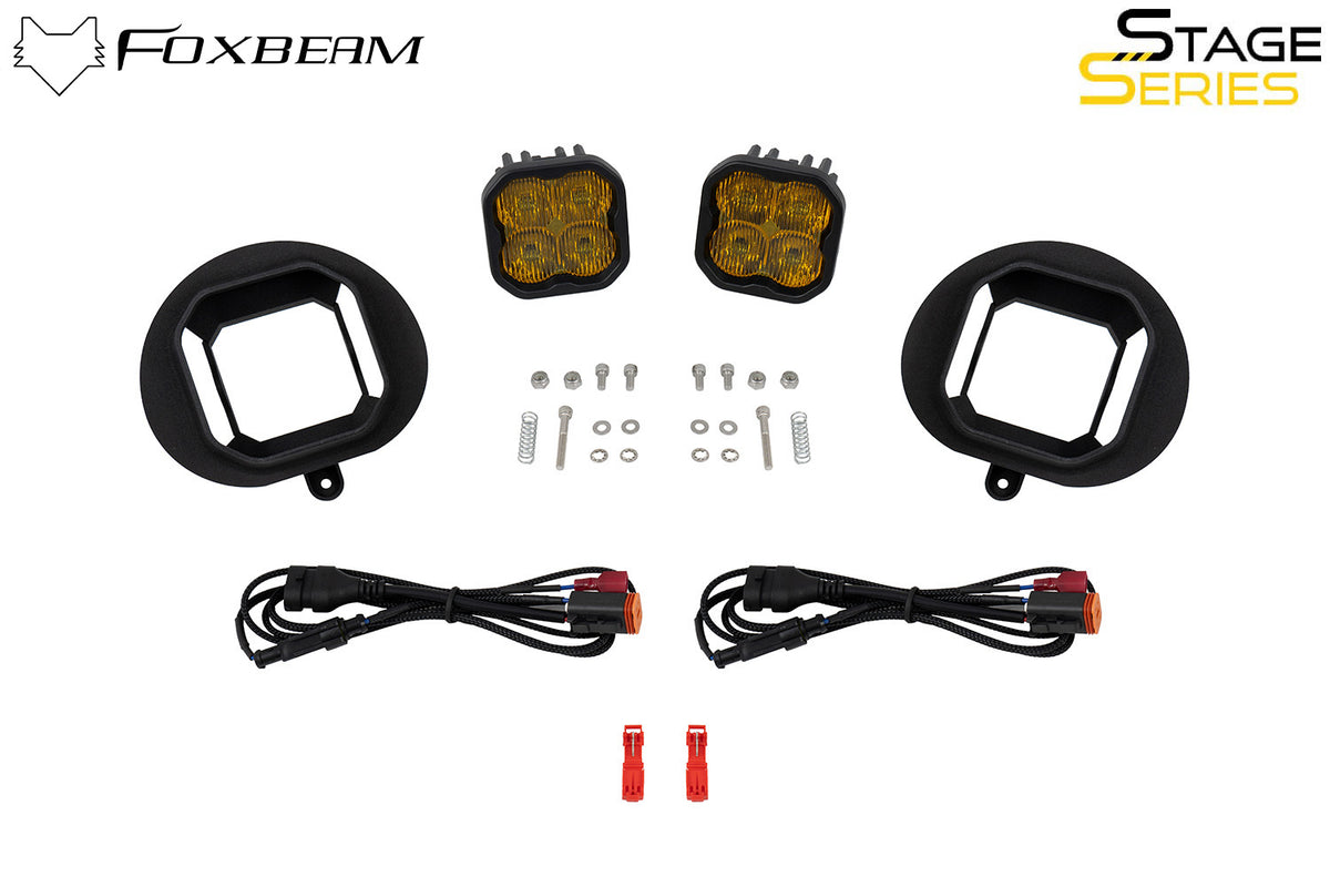 Diode Dynamics 02-08 Dodge Ram 1500/2500/3500 SS3 Fog Light Kit - White Max - DD8018 - DD8018