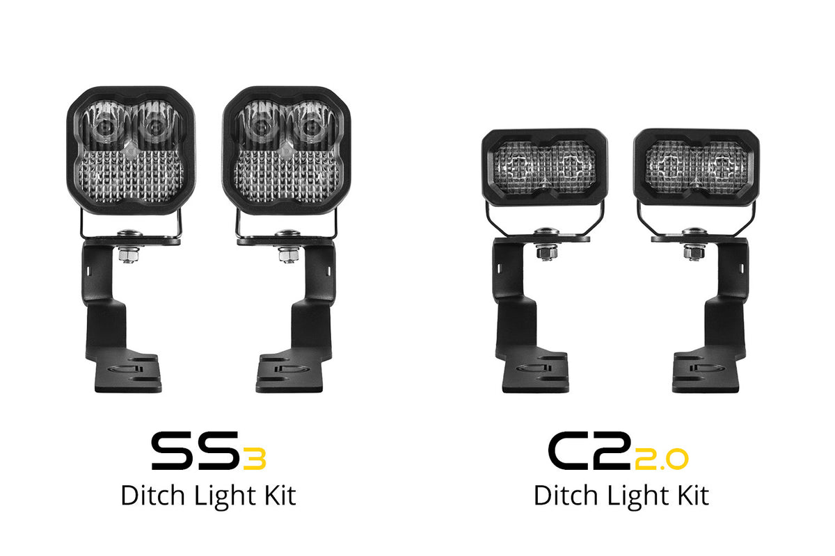 Diode Dynamics - Stage Series Backlit Ditch Light Kit for 2019-2025 Toyota RAV4 - DD8809