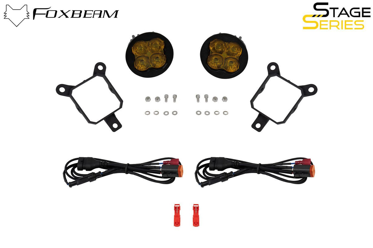 Diode Dynamics 2024+ Subaru Forester SS3 LED Sport Type Y Fog Light Kit - Yellow SAE - DD7989