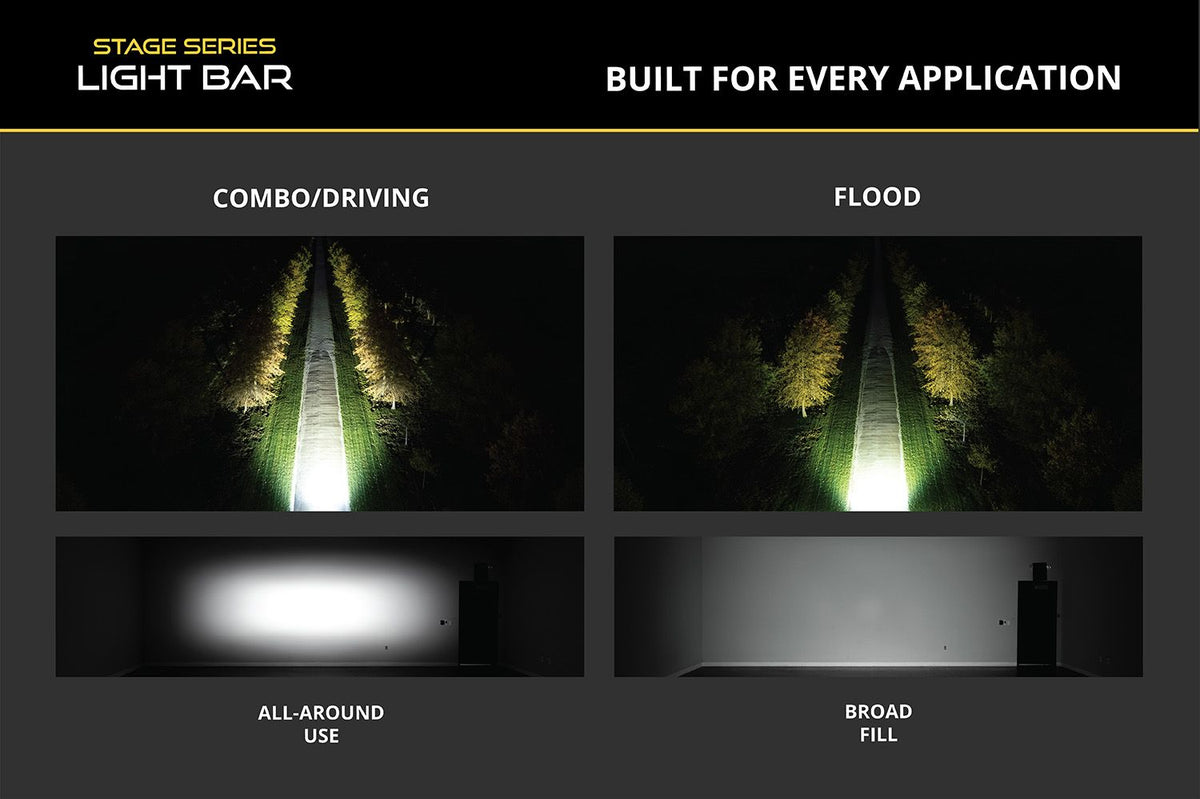 Diode Dynamics SS6 Pro White Combo Flush RBL (single) 6000K - DD8174S