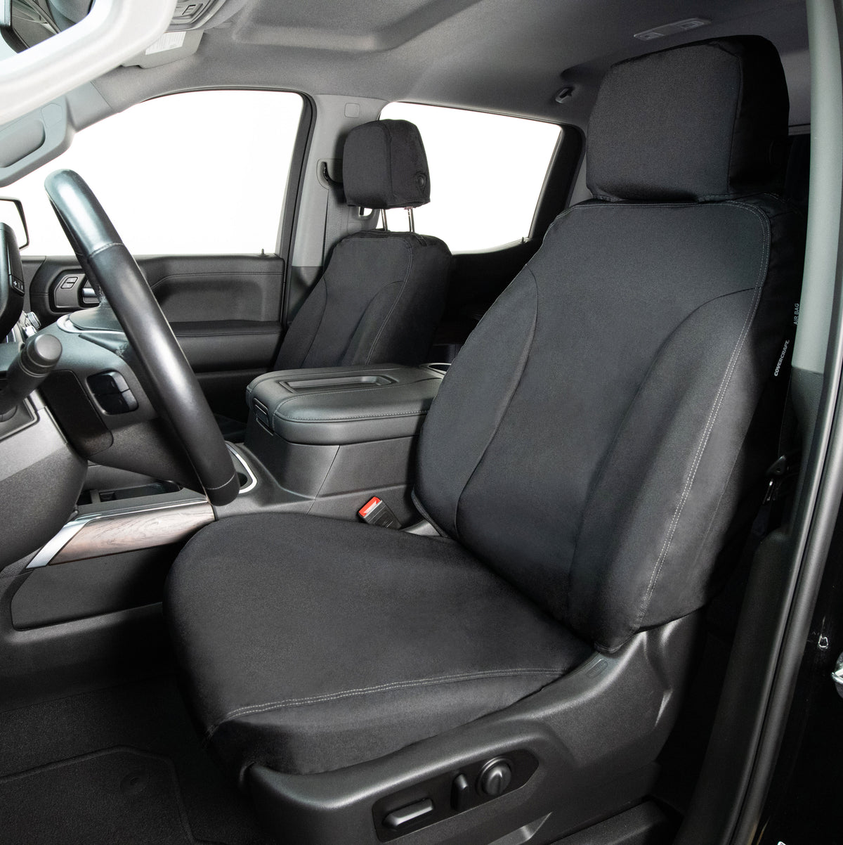 Covercraft 23-25 Chevrolet Colorado SeatSaver Custom Seat Cover - Waterproof Black - SS8552WFBK