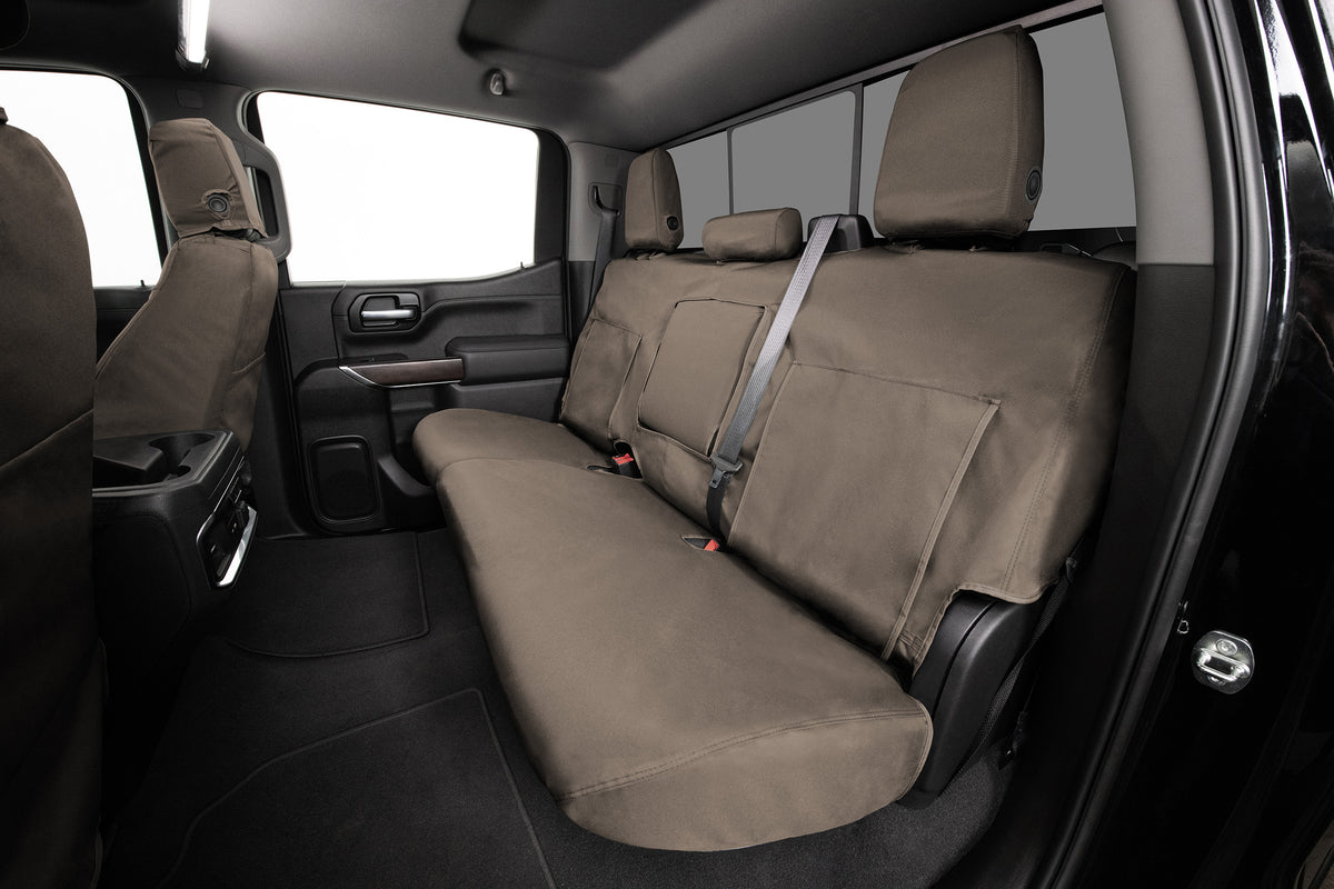 Covercraft 19-23 Ford Transit Endura Waterproof SeatSaver Third Row Seat Covers-Taupe - SS6353WFTP