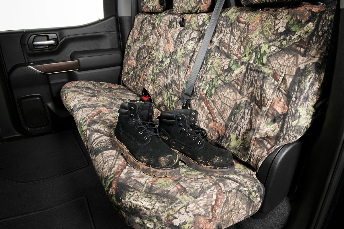 Covercraft 06-08 Dodge Ram Carhartt Camo SeatSaver Custom Front Row Seat Covers - Mossy Oak - SSC3376CAMB