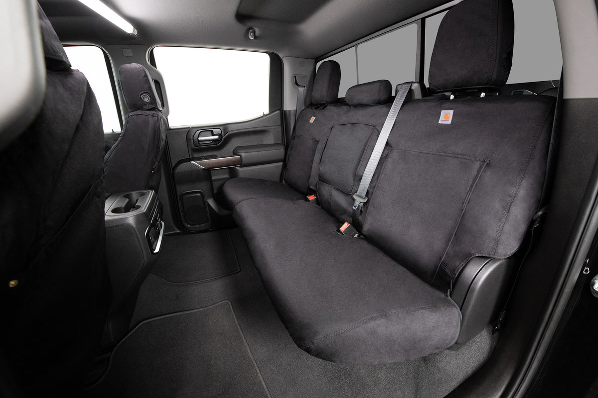 Covercraft 04-09 Dodge Ram Carhartt Super Dux SeatSaver Custom Second Row Seat Covers - Black - SSC7361COBK