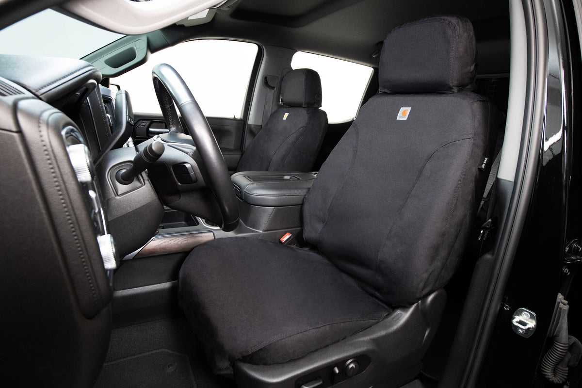 Covercraft 11-16 Ford F-250/ Carhartt Super Dux SeatSaver Custom Second Row Seat Covers - Black - SSC8394COBK