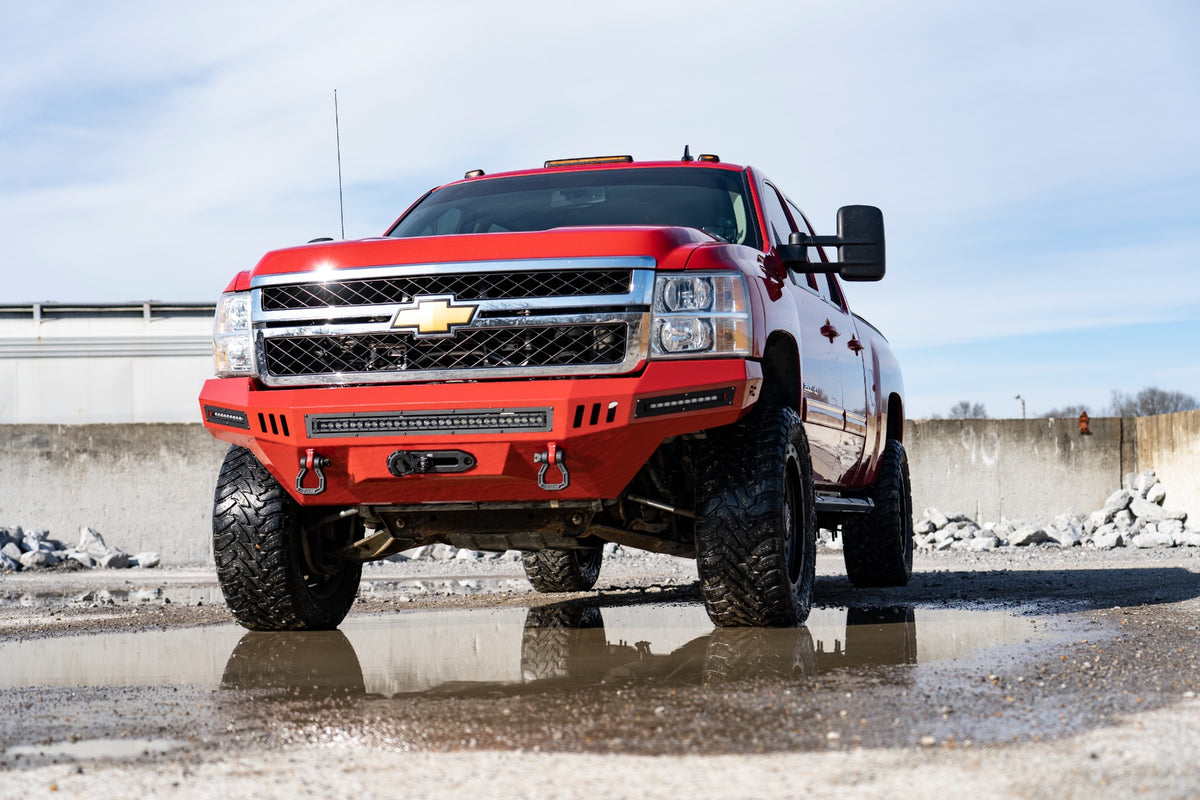 Rough Country - 3.5 Inch Knuckle Lift Kit - V2 - Chevy/GMC 2500HD/3500HD (11-19) - 95770RED by Rough Country - detail view