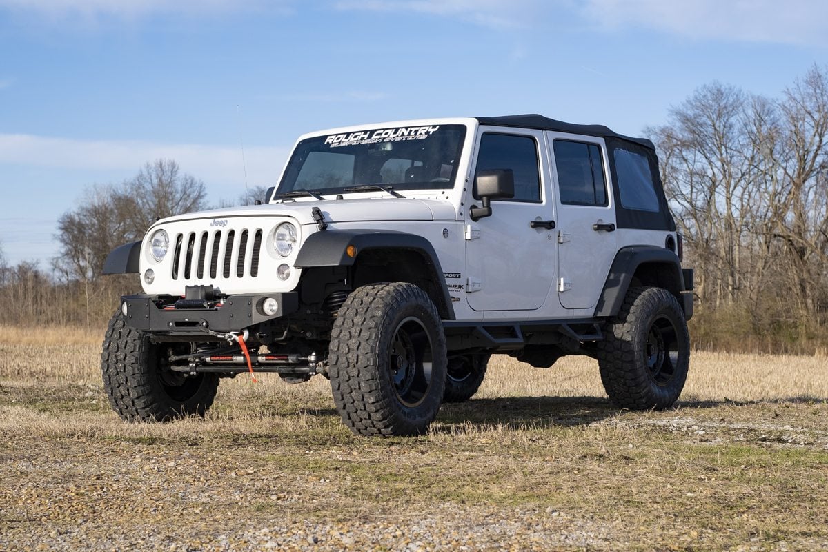Rough Country - 3.25 Inch Lift Kit - M1R - Jeep Wrangler Unlimited 2WD/4WD (2007-2018) - 66944 for 2007-2017 Jeep Wrangler - 