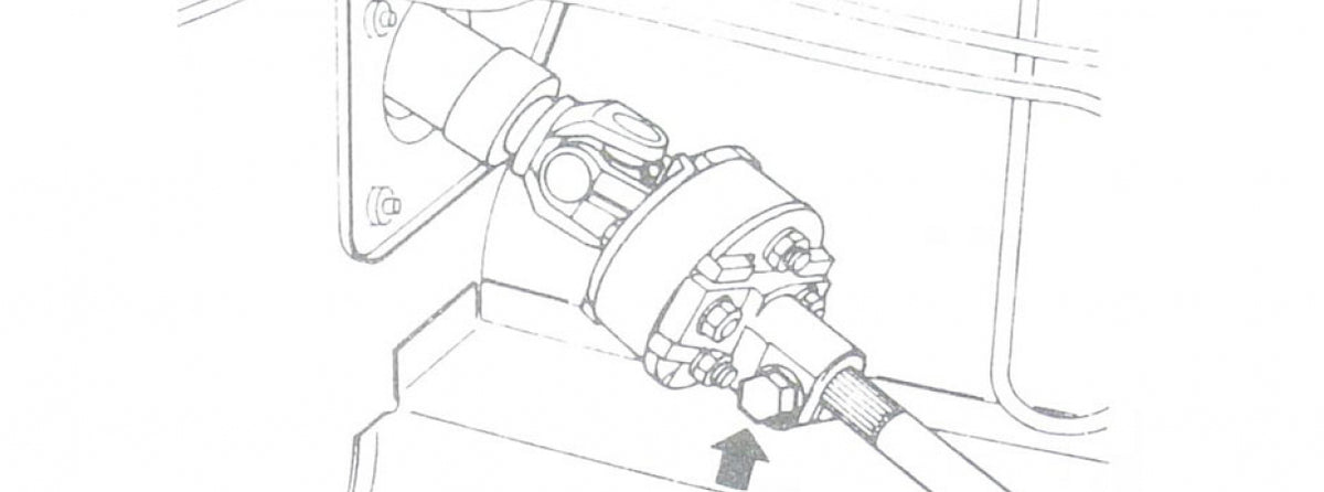 Steering Coupler for the 280ZX Power Rack