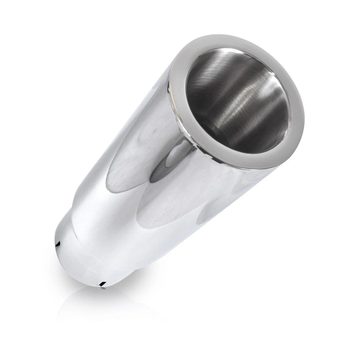 Stainless Works - Straight-Cut Double-Wall Style Polished Exhaust Tip 304 Stainless Steel - 791300