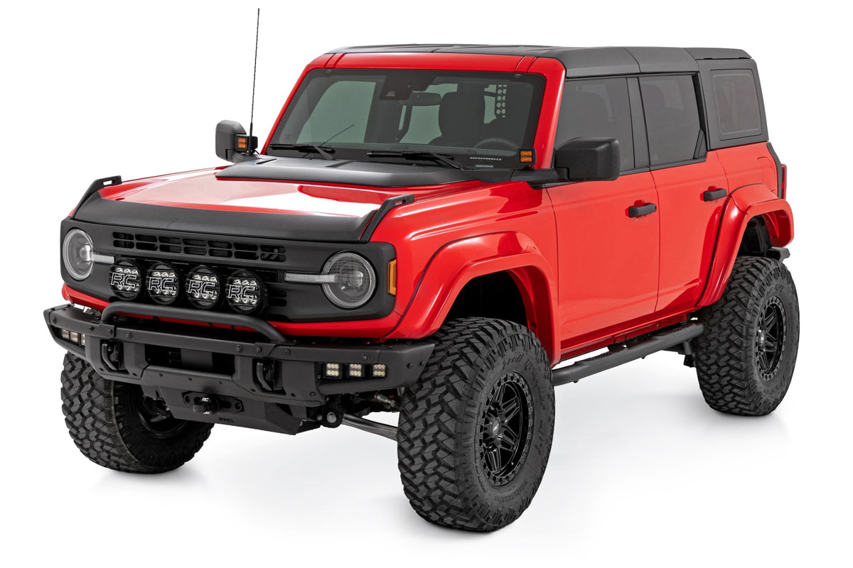 Rough Country - Nerf Steps - 3-Inch Tube - 4-Door - Ford Bronco 4WD (2021-2026) - 43007