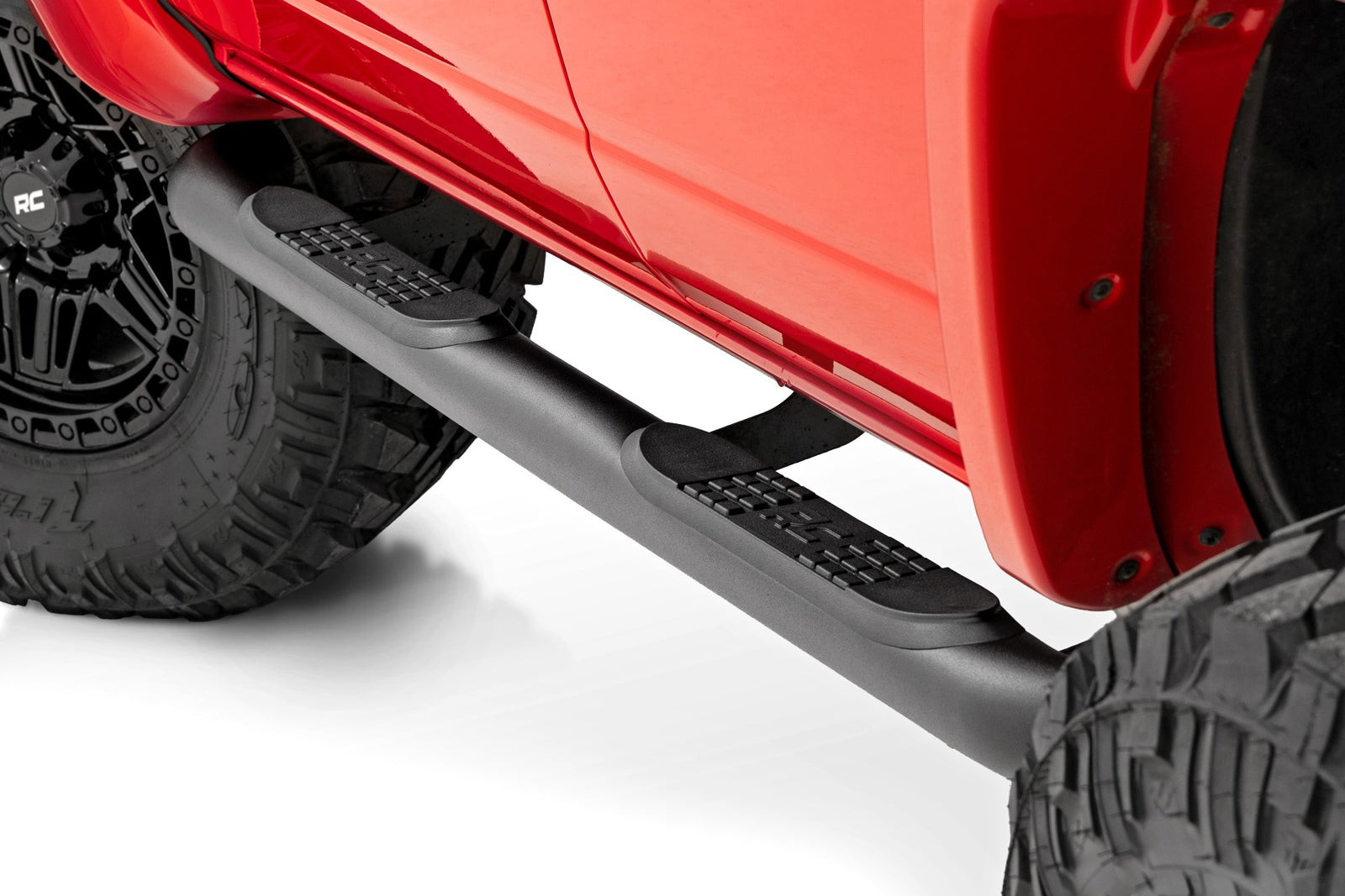 Rough Country - Nerf Steps - 3-Inch Tube - 4-Door - Ford Bronco 4WD (2021-2026) - 43007