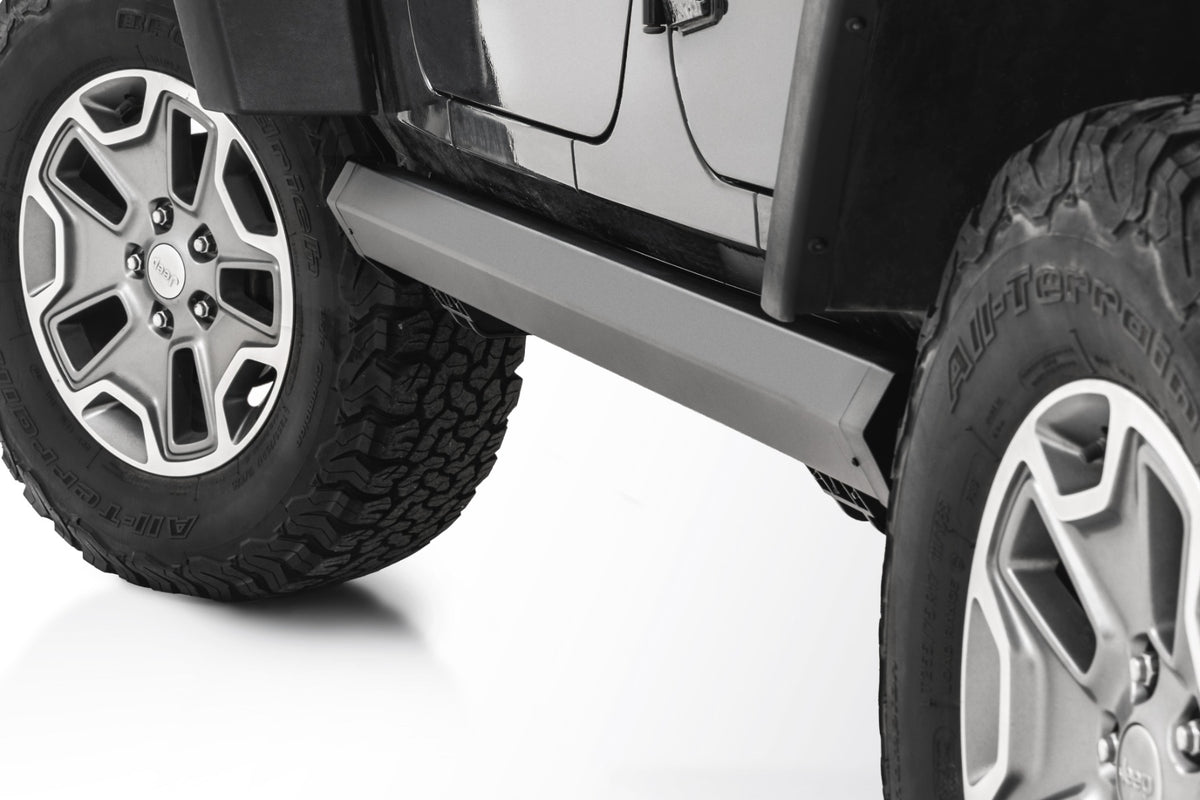 Rough Country - Power Running Boards - 4 Door - Jeep Wrangler Unlimited 2WD/4WD (2007-2018) - ESR610330
