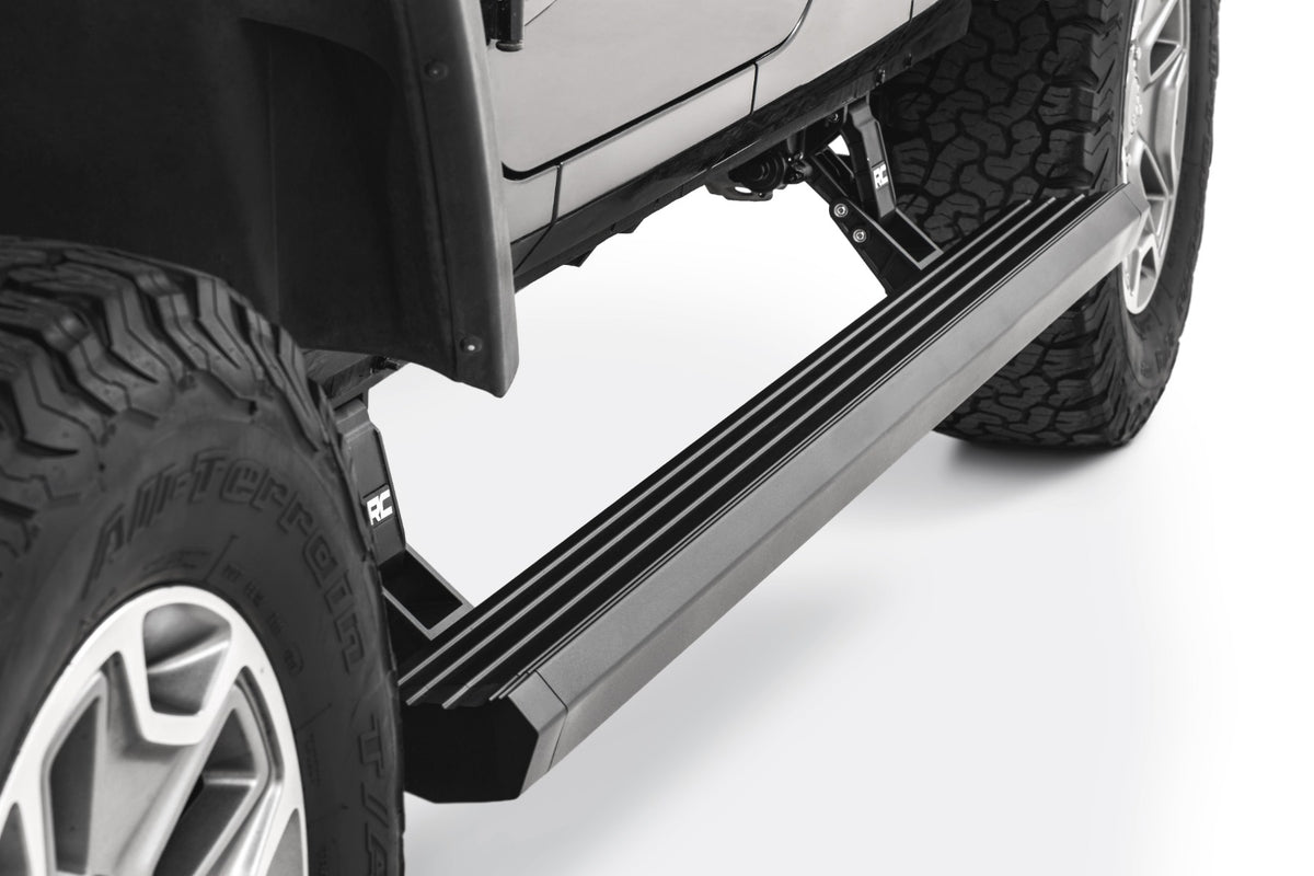 Rough Country - Power Running Boards - 4 Door - Jeep Wrangler Unlimited 2WD/4WD (2007-2018) - ESR610330