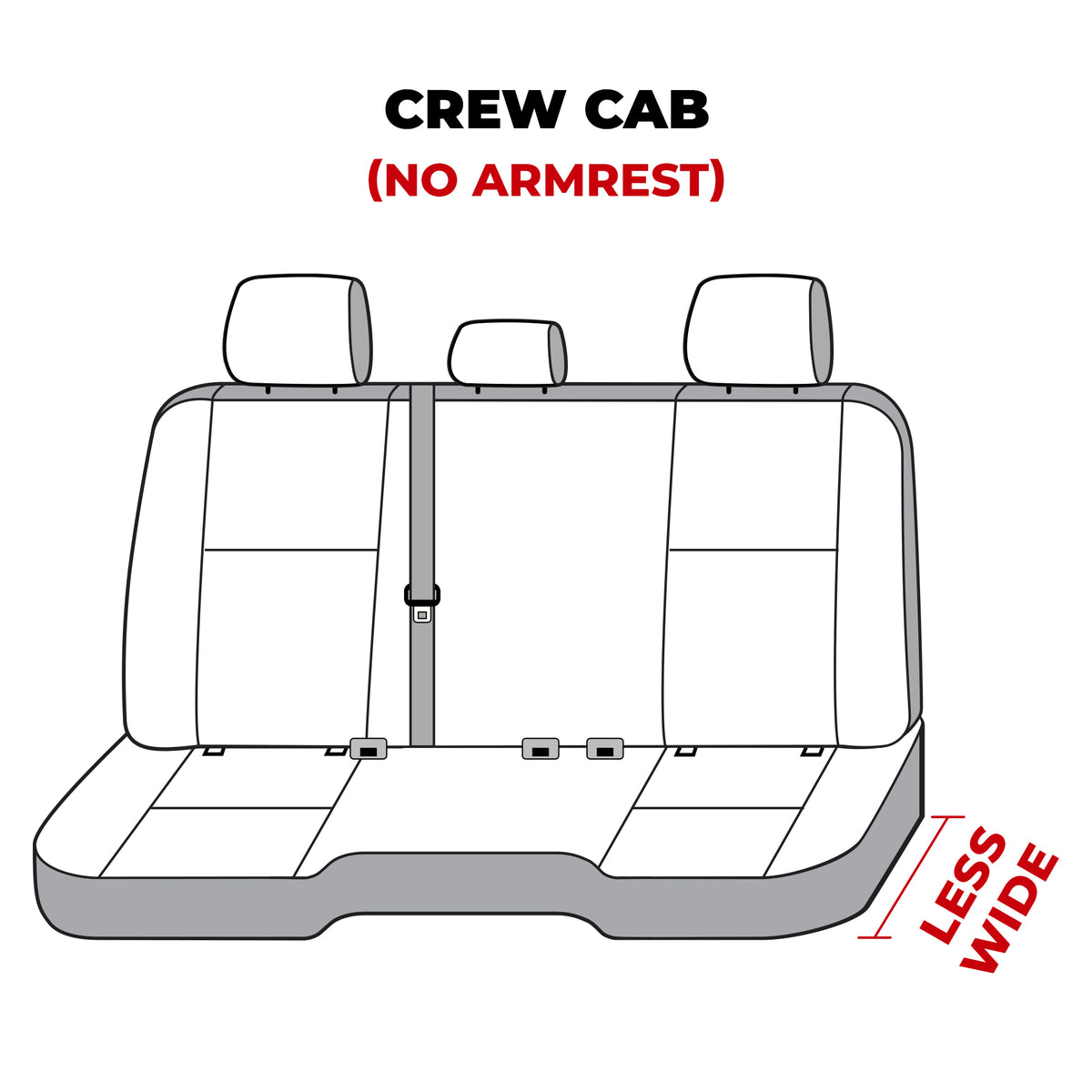 Covercraft 11-24 Dodge Ram Carhartt Super Dux SeatSaver Custom Second Row Seat Covers - Black - SSC7432COBK