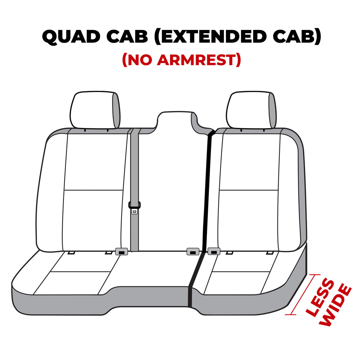 Covercraft 19-23 Dodge RAM 1500 Carhartt SeatSaver Custom Second Row Seat Covers - Gravel - SSC8537CAGY