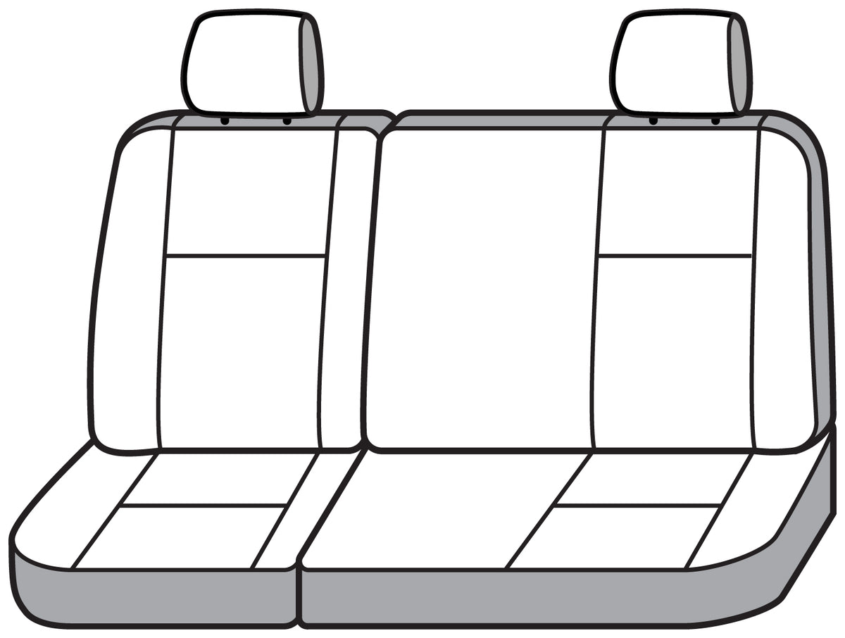Covercraft 01-03 Ford Super Carhartt SeatSaver Custom Second Row Seat Covers - Brown - SSC7348CABN