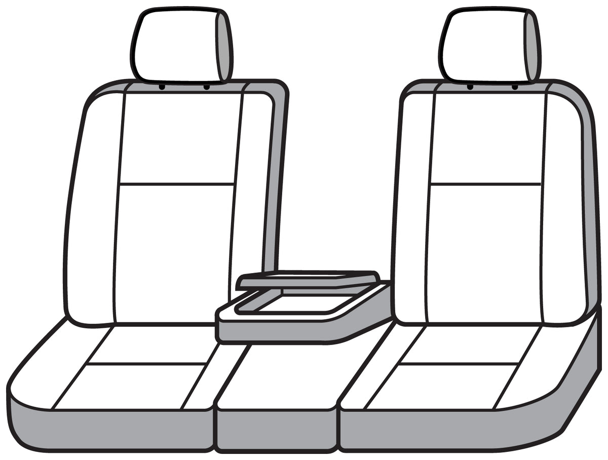 Covercraft 04-05 Dodge Ram Carhartt Super Dux SeatSaver Custom Front Row Seat Covers - Black - SSC3358COBK