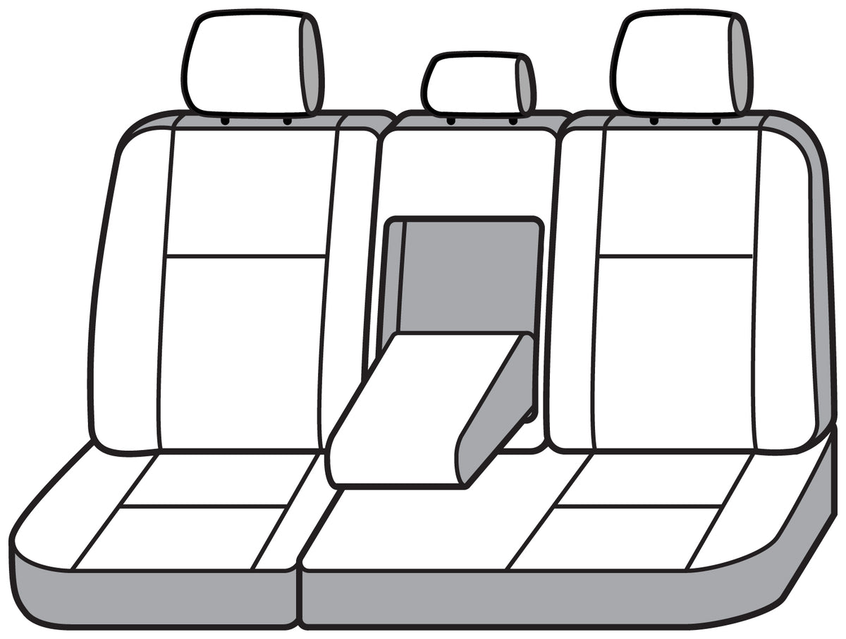 Covercraft 12-13 Honda Pilot Carhartt SeatSaver Custom Second Row Seat Covers - Gravel - SSC8410CAGY