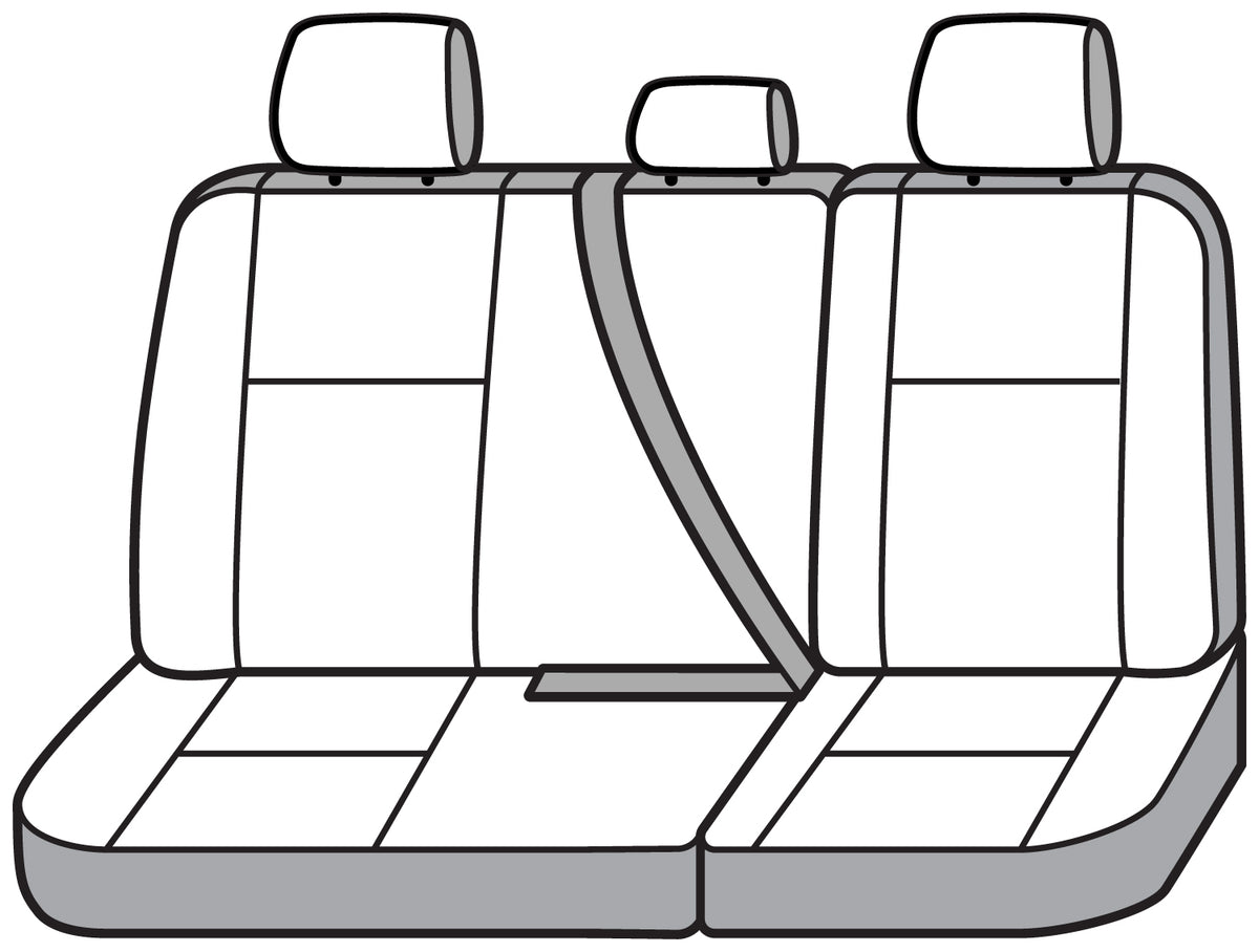 Covercraft 18-24 Jeep Wrangler Carhartt SeatSaver Custom Second Row Seat Covers - Brown - SSC8474CABN