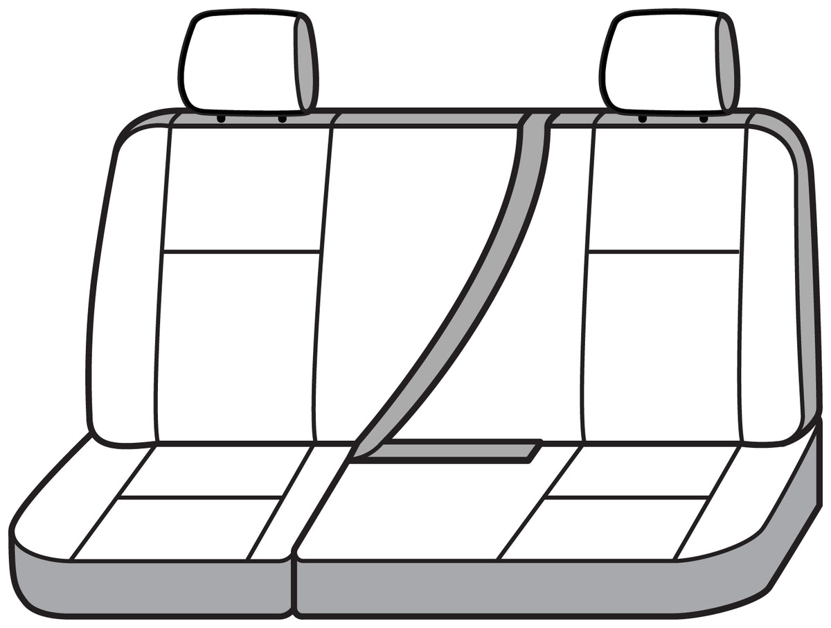 Covercraft 04-08 Ford F150 Carhartt SeatSaver Custom Second Row Seat Covers - Brown - SSC8353CABN