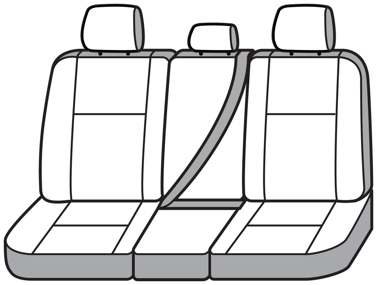 Covercraft 18-23 Ford Expedition/18-21 Carhartt Super Dux SeatSaverSecond Row Seat Covers - Blk - SSC8475COBK