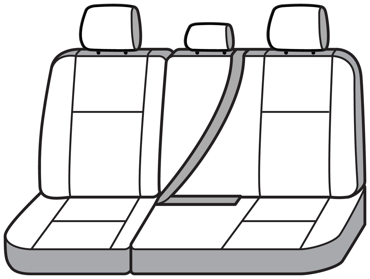 Covercraft 21-23 Ford Bronco Carhartt SeatSaver Custom Second Row Seat Covers - Brown - SSC7536CABN