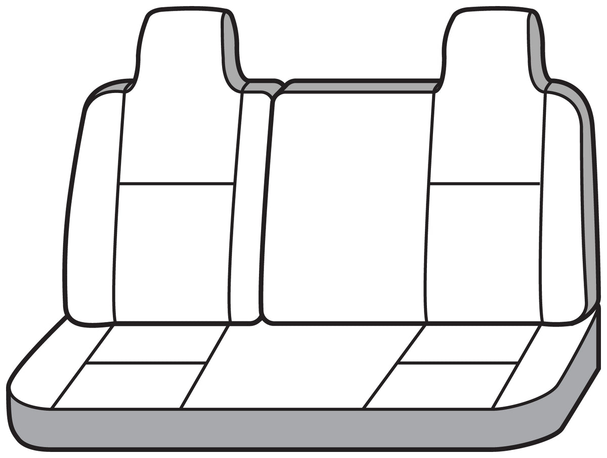 Covercraft 04-11 GMC Canyon/Chevrolet Carhartt SeatSaver Custom Second Row Seat Covers - Brown - SSC6350CABN