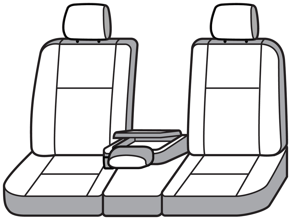 Covercraft 08-20 Toyota Sequoia-2nd Carhartt SeatSaver Custom Second Row Seat Covers - Gravel - SSC8381CAGY