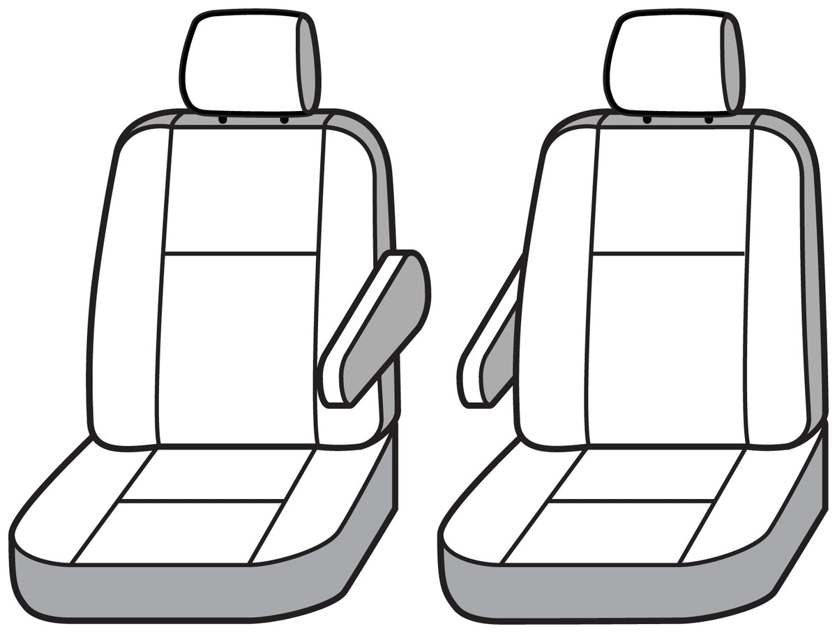 Covercraft 2025 Ford Expedition Carhartt SeatSaver Custom Second Row Seat Covers - SSC7601CAGY