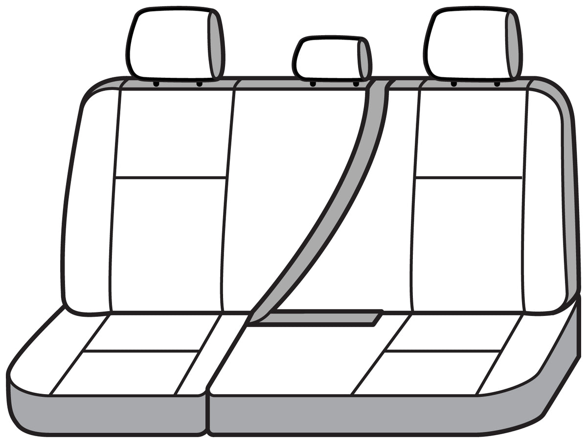 Covercraft 11-12 Ford F150 Carhartt SeatSaver Custom Second Row Seat Covers - Gravel - SSC8401CAGY
