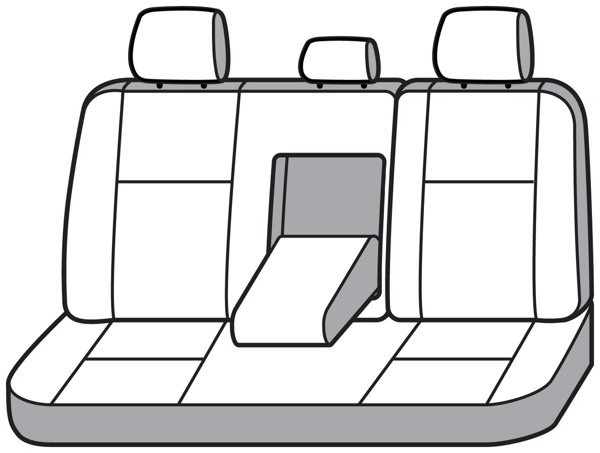 Covercraft 14-17 Subaru XV Carhartt SeatSaver Custom Second Row Seat Covers - Brown - SSC7463CABN