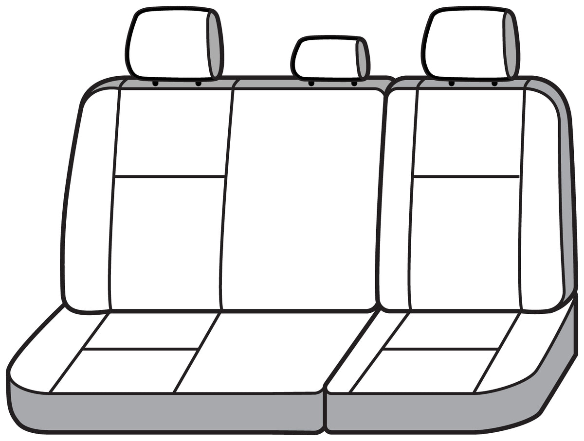 Covercraft 23-24 Toyota Sequoia Carhartt SeatSaver Custom Third Row Seat Covers - Brown - SSC7577CABN